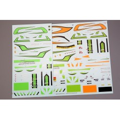 1/24 AMG GT3 EVA Racing 2016 Decals for Tamiya kit #24345