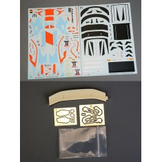 1/24 Audi R8 LMS GT3-Team WRT Winner Silver Cup Class 24H 2022 Detail Sets For MENG-CS006
