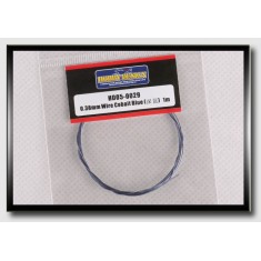 Wire - Cobalt Blue (Diameter: 0.38mm, Length: 1 meter)