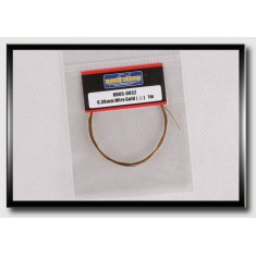 Wire - Gold (Diameter: 0.38mm, Length: 1 meter)