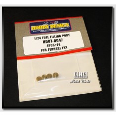 1/24 Fuel Filling Port for Ferrari FXX (4pcs + Photoetch)