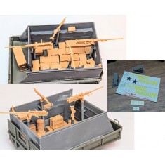 1/35 Guntruck ''Puff The Tragic Wagon'' Conversion set for AFV Club M35A2