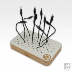 Airbrush Painting Clips Holder (19.5 x 12.5 x 3 cm)
