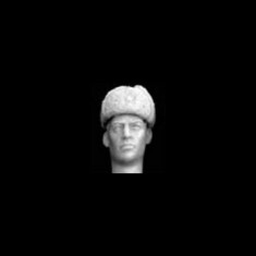 1/35 Head with WWII Soviet Style Ushanka Winter Cap Vol. 4