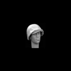 1/35 Head with WWII USMC Early Type M1 Helmet and Cover Vol. 5