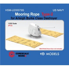 1/200 Arleigh Burke Class Moooring Rope Type #2 (2pcs)