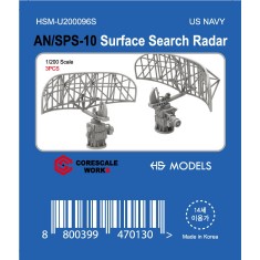 1/200 US Navy AN/SPS-10 Radar (3pcs)