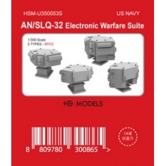 1/350 US Navy AN/SLQ-32 Electronic Warfare Suite (8pcs)