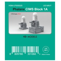 1/700 US Navy Phalanx CIWS Block 1A (4pcs)