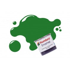 Enamel Paint - Mid Green Satin (14ml)
