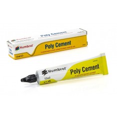 Solvent-based Poly Cement (12ml tube) for Plastic only
