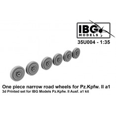 1/35 One-piece Narrow Road Wheels for IBG Pz.Kpfw. II Ausf. a1