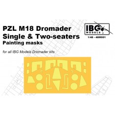 1/48 PZL M18 Dromader Painting Masks for IBG kits