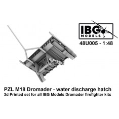 1/48 PZL M18 Dromader Water Discharge Hatch 3D Printed Set for IBG kits