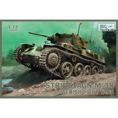 1/72 Swedish Stridsvagn M/38 Light Tank