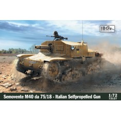 1/72 Italian Semovente M40 da 75/18 75mm Selfpropelled Gun
