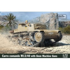 1/72 Carro Comando M13/40 with 8mm Breda Machine Guns