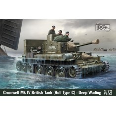 1/72 British Cromwell Mk IV Tank (Hull type C) Deep Wading
