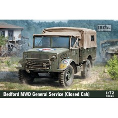 1/72 Bedford MWD General Service Closed Cab Late Production