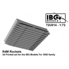 1/72 Focke-Wulf Fw 190D R4M Rockets (3d printed) for IBG kits