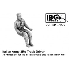 1/72 Italian Army 3Ro Truck Driver for IBG Models