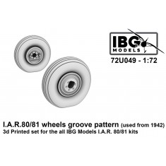 1/72 I.A.R. 80/81 Wheels Groove Pattern (from 1942)