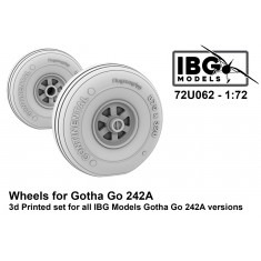 1/72 Gotha Go-242A Wheels for IBG kits