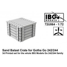 1/72 Gotha Go 242/244 Sand Ballast Crate for IBG kits