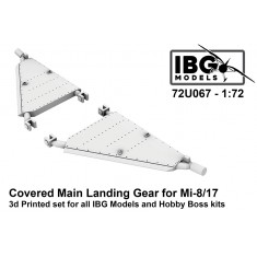 1/72 Mil Mi-8/17 Covered Main Landing Gear for IBG/HobbyBoss kits