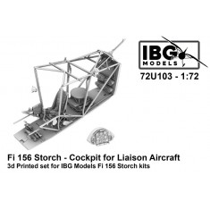 1/72 Fieseler Fi 156 Storch Liaison Aircraft Cockpit for IBG Kit