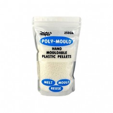 Poly-Mould 250gm (hand moldable plastic pellets)