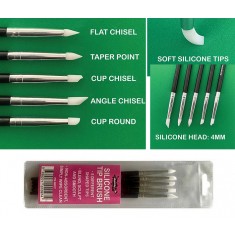 Silicone Tip Brushes (5 unique tips)
