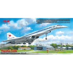 1/144 Soviet Supersonic Passenger Aircraft Tupolev Tu-144D