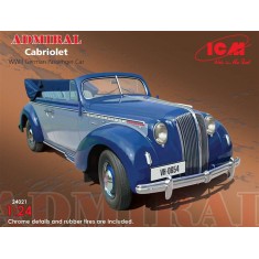 1/24 WWII German Passenger Car Admiral Cabriolet