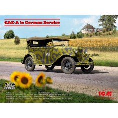 1/24 GAZ-A in German Service
