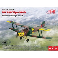 1/32 British de Havilland DH. 82A Tiger Moth Training Aircraft