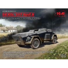 1/35 German SdKfz. 247 Ausf.B Command Armoured Vehicle