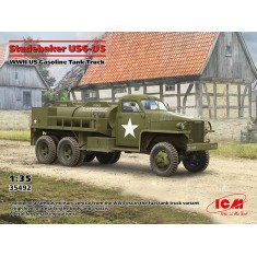 1/35 WWII US Studebaker US6-U5 Gasoline Tank Truck