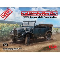 1/35 WWII German Light Personnel Car le.gl.Einheits-Pkw Kfz.1