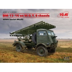 1/35 WWII Soviet MLRS BM-13-16 on WOT 8 Chassis