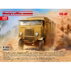 1/35 WWII Monty's office Caravan