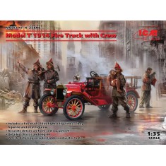 1/35 WWI Model T 1914 Fire Truck with Crew