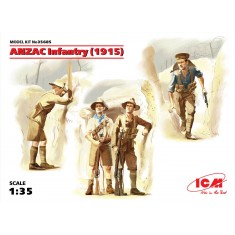 1/35 ANZAC Infantry 1915 (4 figures)