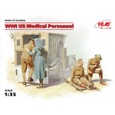 1/35 WWI US Medical Personnel