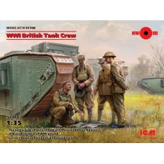 1/35 WWI British Tank Crew (4 figures)