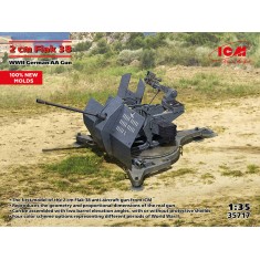 1/35 WWII German Flak 38 AA Gun