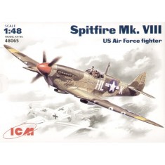 1/48 WWII US Air Force Fighter Supermarine Spitfire Mk.VIII