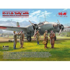 1/48 Ki-21-Ib 'Sally' with Japanese Pilots and Ground Personnel