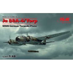 1/48 WWII German Torpedo Plane Junkers Ju 88A-4/Torp