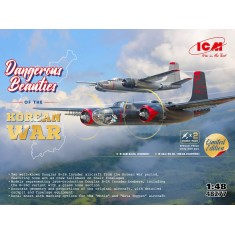 1/48 Korean War US B-26B/C Invaders Dangerous Beauties (2pcs)